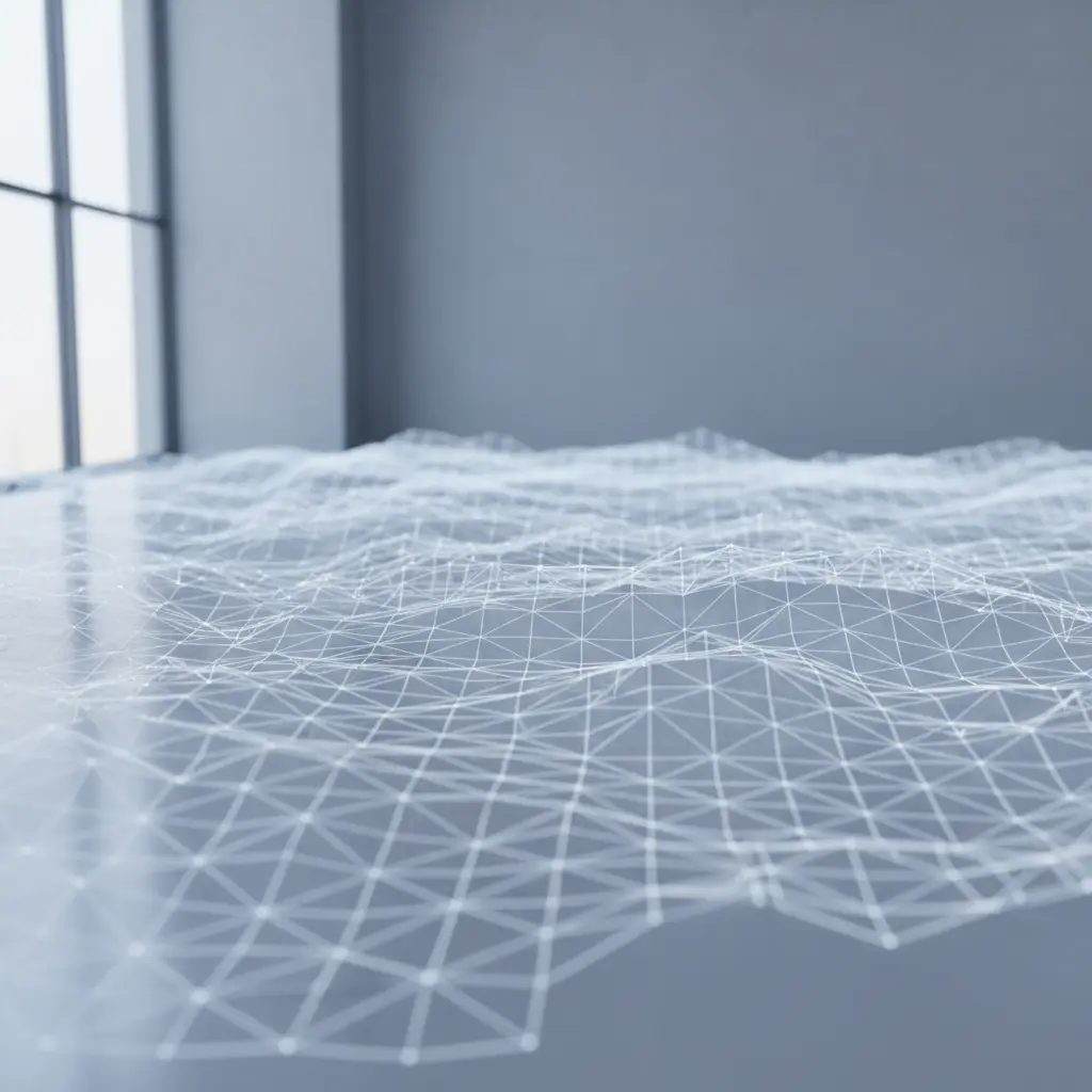 Wireframe background