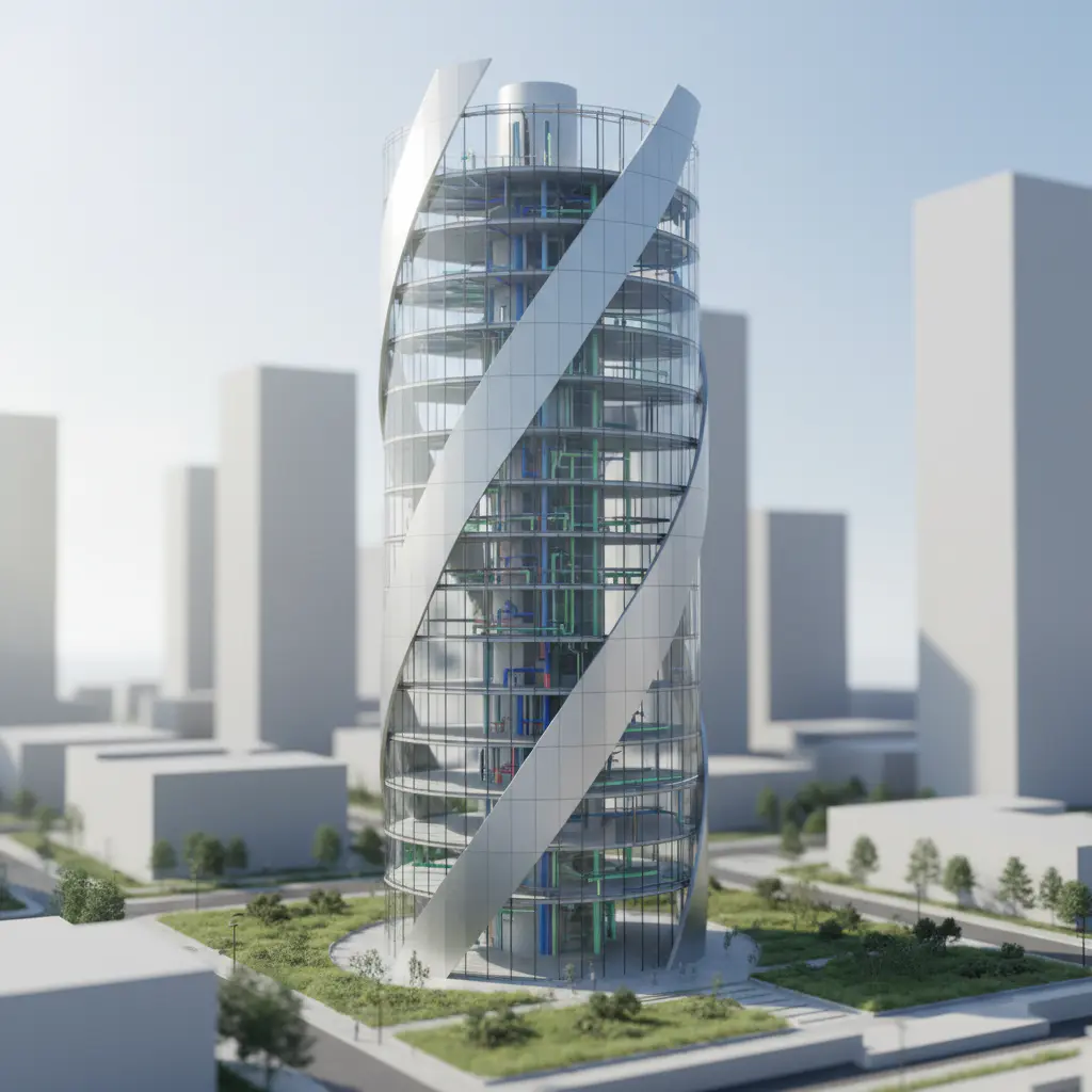 3D Building Information Modeling visualization